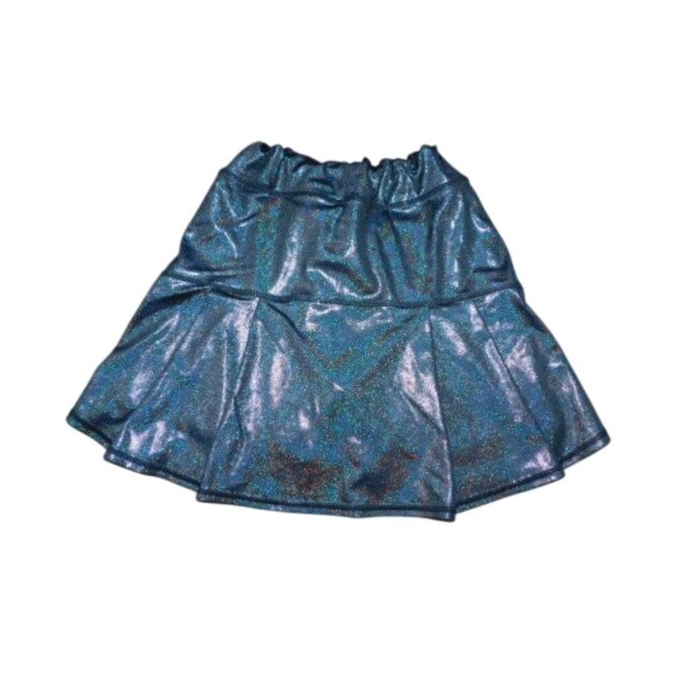 bb Active Size XL Black Silver Pickleball Skort STRETCH Activewear